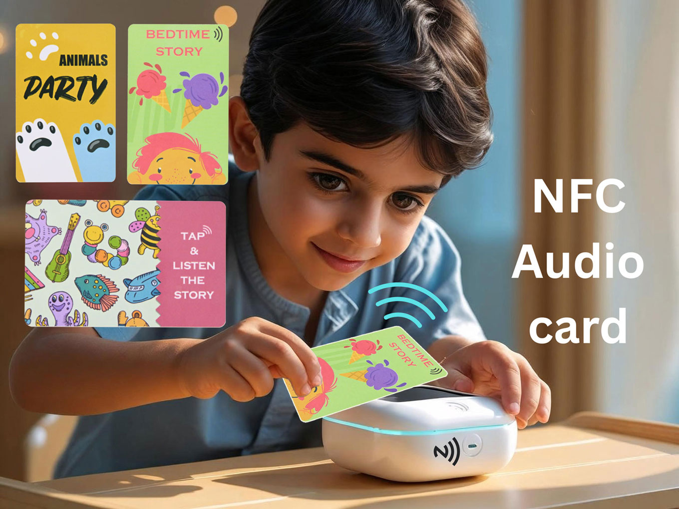 NFC audio story card manufacturer NFC audio story card manufacturer